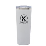 Lontano 28 oz. Double Wall, Stainless Steel Travel Tumbler - White Lontano 28 oz. Double Wall, Stainless Steel Travel Tumbler - White