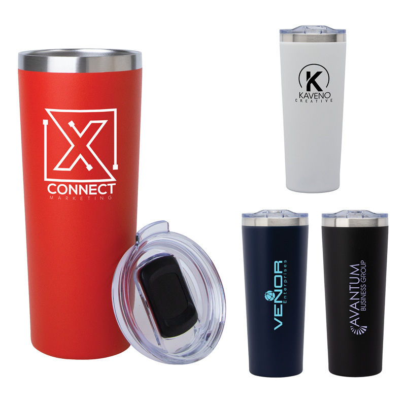 Lontano 28 oz. Double Wall, Stainless Steel Travel Tumbler 1