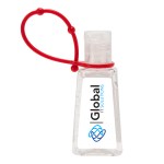 Amore III 1 oz. Hand Sanitizer with Strap - Red Amore III 1 oz. Hand Sanitizer with Strap - Red
