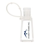 Amore III 1 oz. Hand Sanitizer with Strap - White Amore III 1 oz. Hand Sanitizer with Strap - White