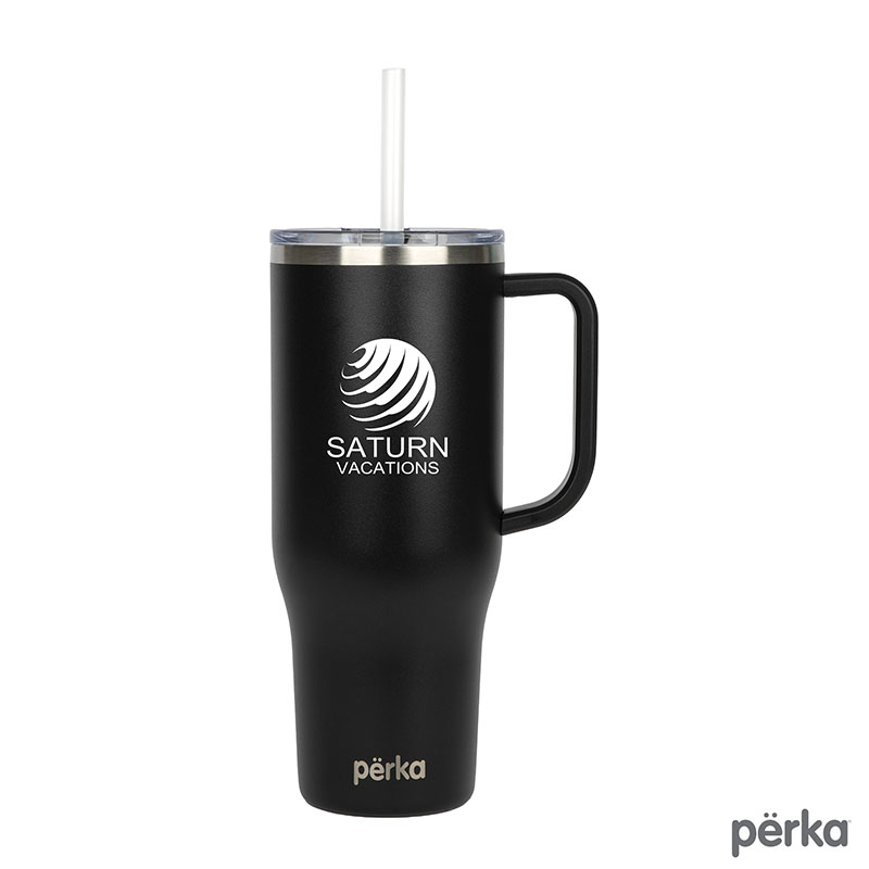 Perka Kempton 40 oz. Double Wall, Stainless Steel Travel Mug 1