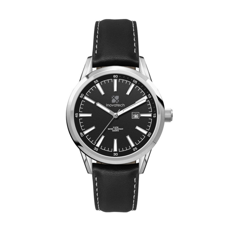 34mm Ss, Silver Case, 3-Hand Mvt, Dte 1 34mm Ss, Silver Case, 3-Hand Mvt, Dte 1