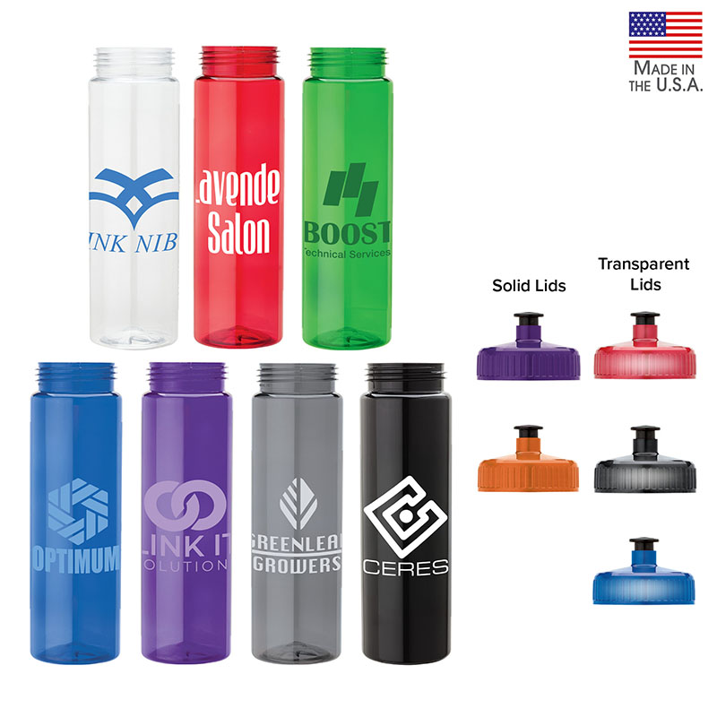 Newport 25 oz. PET Bottle with Pull Spout Lid 1 Newport 25 oz. PET Bottle with Pull Spout Lid 1