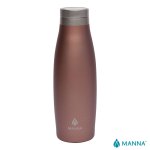 Manna 18 oz. Oasis Stainless Steel Water Bottle w/ Marble Lid - Bronze Manna 18 oz. Oasis Stainless Steel Water Bottle w/ Marble Lid - Bronze