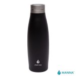Manna 18 oz. Oasis Stainless Steel Water Bottle w/ Marble Lid 2 Manna 18 oz. Oasis Stainless Steel Water Bottle w/ Marble Lid 2