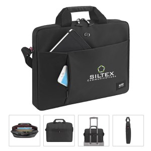 Solo New York Lead Slim Briefcase 1 Solo New York Lead Slim Briefcase 1