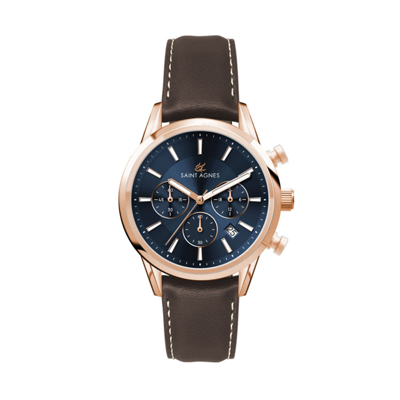 34mm, Ss ,Rg Case, Chrono Mvt, Dt 1 34mm, Ss ,Rg Case, Chrono Mvt, Dt 1