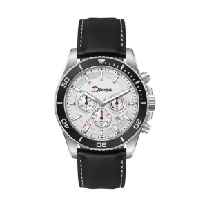 42.5mm, Ss, Silver Case, Bk Bezel, Chrono Mvt, Dte 1 42.5mm, Ss, Silver Case, Bk Bezel, Chrono Mvt, Dte 1