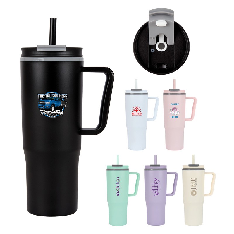 Agnew 30 oz. Double Wall Polypropylene Mug 1 Agnew 30 oz. Double Wall Polypropylene Mug 1