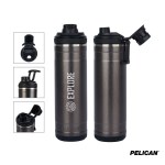 Pelican Pacific Chug 26 oz. Topographical Recycled Double Wall Stainless Steel Water Bottle 1 Pelican Pacific Chug 26 oz. Topographical Recycled Double Wall Stainless Steel Water Bottle 1