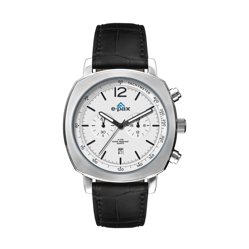 45.5mm, Ss, Silver Case, Chrono Mvt, Dte 1 45.5mm, Ss, Silver Case, Chrono Mvt, Dte 1