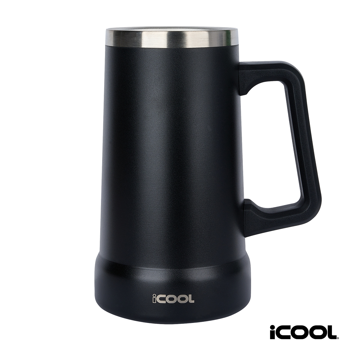 iCOOL Breckenridge 24 oz. Double Wall Stainless Steel Beer Stein 1