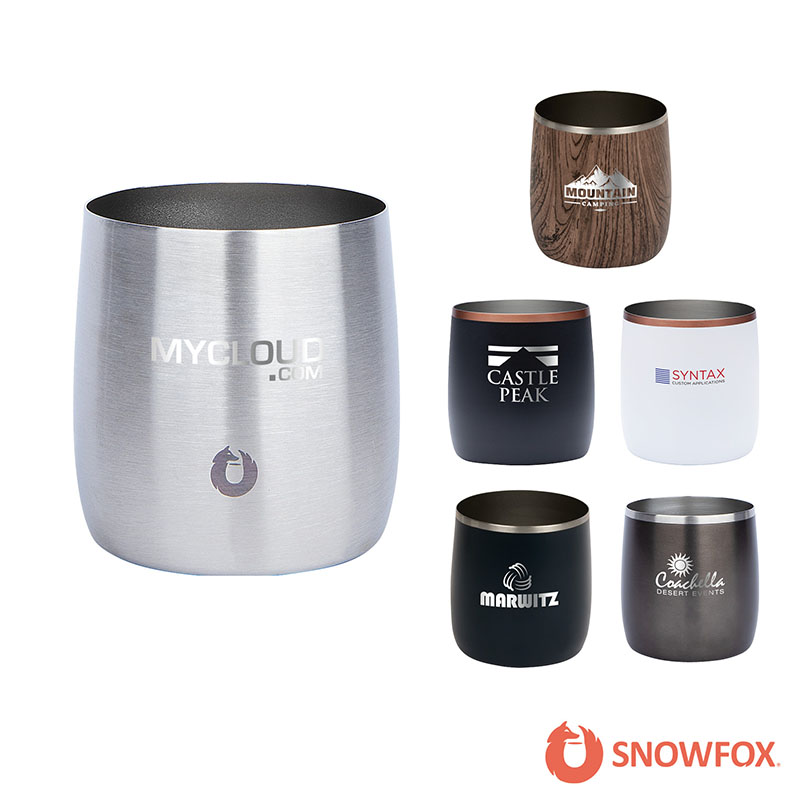 Snowfox 11 oz. Vacuum Insulated Whiskey Rocks Tumbler 1