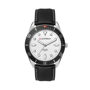 42mm, Silver Metal Case, Bk Bezel, 3-Hand Mvt 1 42mm, Silver Metal Case, Bk Bezel, 3-Hand Mvt 1