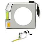 Shorewood 12' Chrome Tape Measure & Level 2 Shorewood 12' Chrome Tape Measure & Level 2