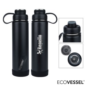 EcoVessel Boulder 24 oz. Vacuum Insulated Water Bottle 1 EcoVessel Boulder 24 oz. Vacuum Insulated Water Bottle 1