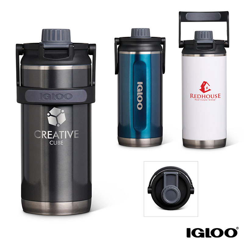 Igloo 36 oz. Double Wall Vacuum Insulated Water Bottle 1 Igloo 36 oz. Double Wall Vacuum Insulated Water Bottle 1