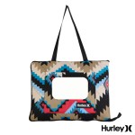 Hurley Water Resistant Outdoor Packable Mat - Multi-Colored Hurley Water Resistant Outdoor Packable Mat - Multi-Colored