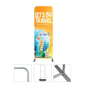 DisplaySplash Single Sided Fabric Floor Banner - 31 " W x 89 " H 1 DisplaySplash Single Sided Fabric Floor Banner - 31 " W x 89 " H 1