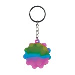 Lala Push Pop Ball Keyring - Multi-Colored Lala Push Pop Ball Keyring - Multi-Colored