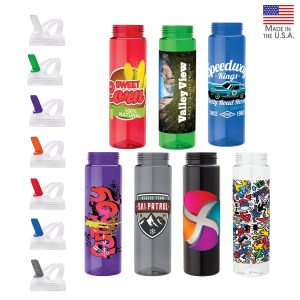 Newport 25 oz. PET Bottle with Flip Spout 1 Newport 25 oz. PET Bottle with Flip Spout 1