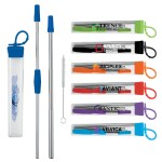 Cosmopolitan 7-Piece, 2-Straw Stainless Steel Set 1 Cosmopolitan 7-Piece, 2-Straw Stainless Steel Set 1