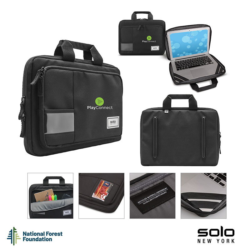 Solo New York Secure-Fit 11.6" RPET Chromebook Case 1 Solo New York Secure-Fit 11.6" RPET Chromebook Case 1
