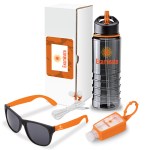 Olympic 4-Piece Fitness Gift Set - Orange Olympic 4-Piece Fitness Gift Set - Orange