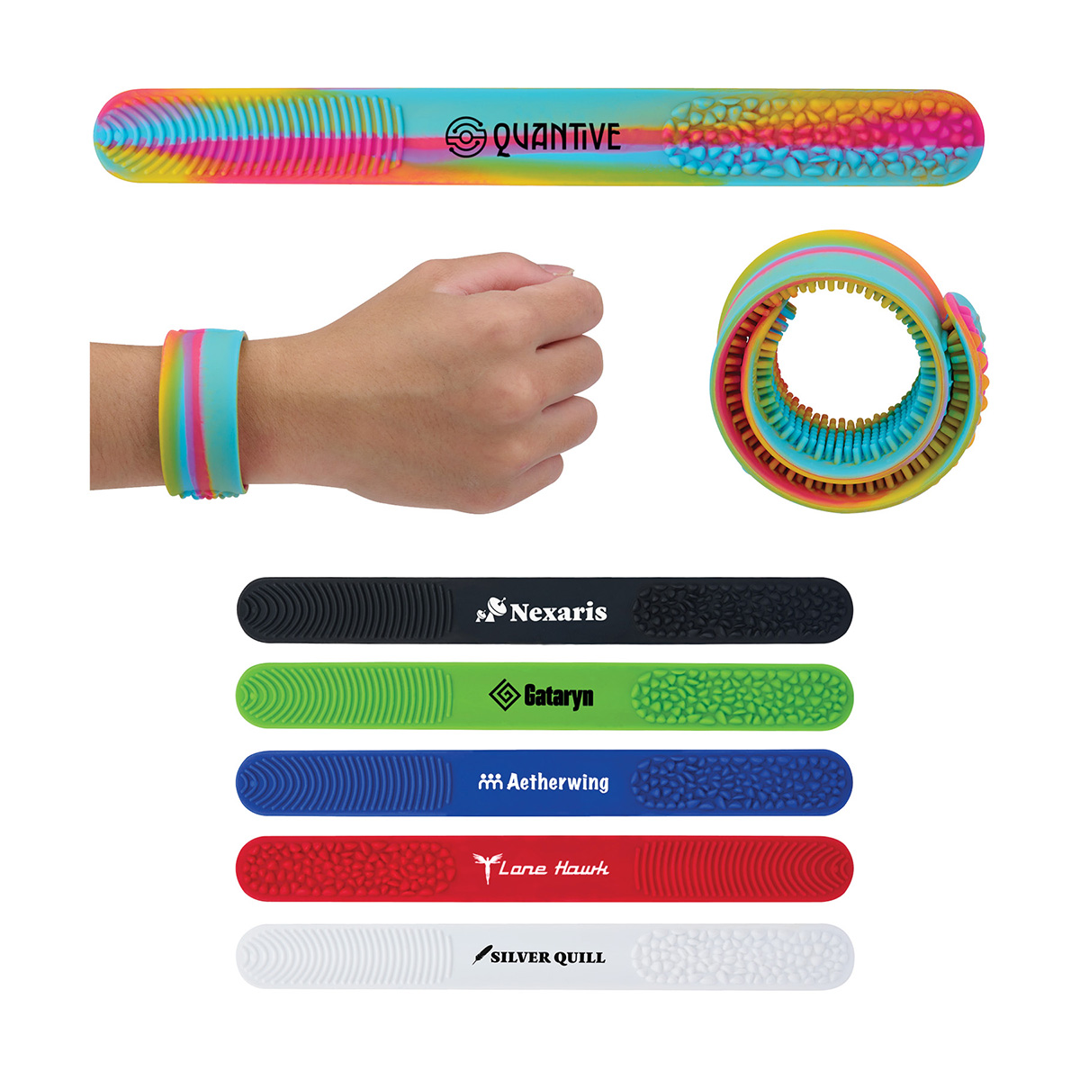 Nono Tactile Fidget Slap Wristband 1