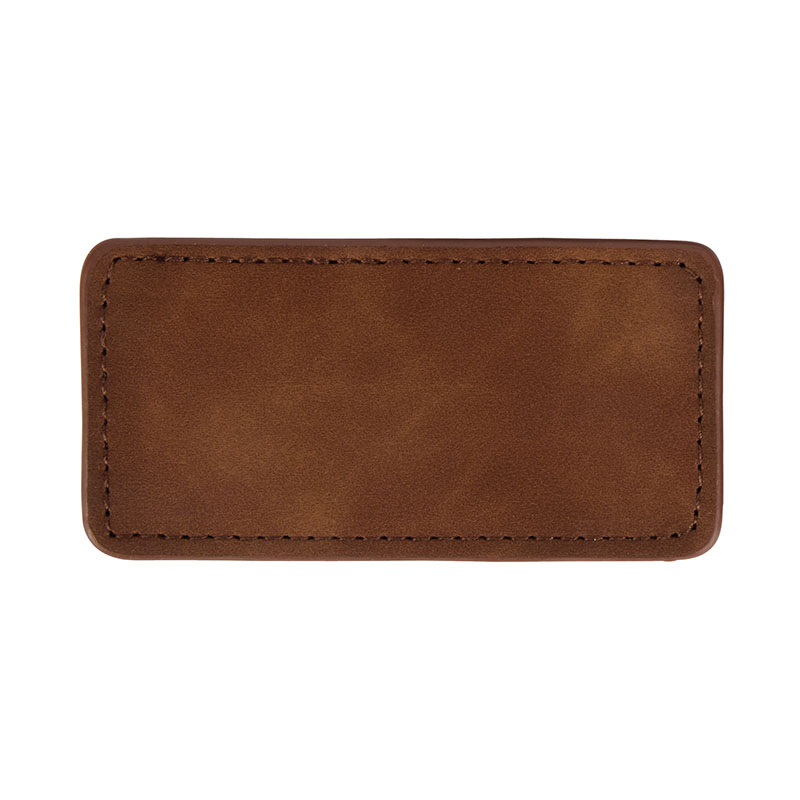 Leatherette Patch With Hook Backing 1