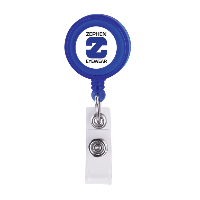Delfino Badge Holder with Crocodile Clip 1
