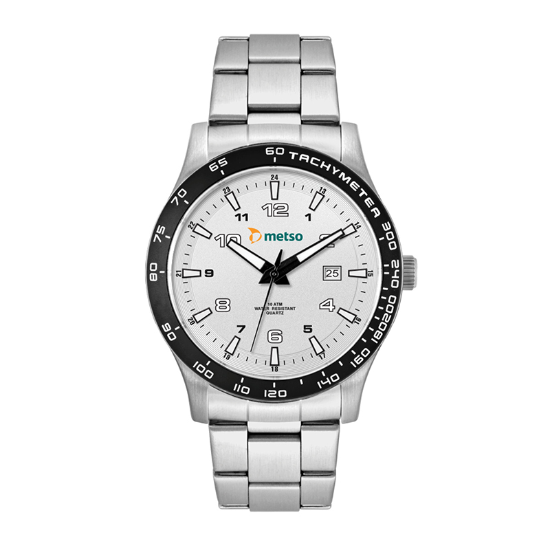Wc8434 43.5mm Steel Matte Silver Case, 3 Hand Mvmt, Silver Dial, Dte Display, Bk Rotating Bezel, Sil 1 Wc8434 43.5mm Steel Matte Silver Case, 3 Hand Mvmt, Silver Dial, Dte Display, Bk Rotating Bezel, Sil 1