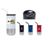 Emmett 18 oz. Double Wall Steel/PP Liner Tumbler 1 Emmett 18 oz. Double Wall Steel/PP Liner Tumbler 1