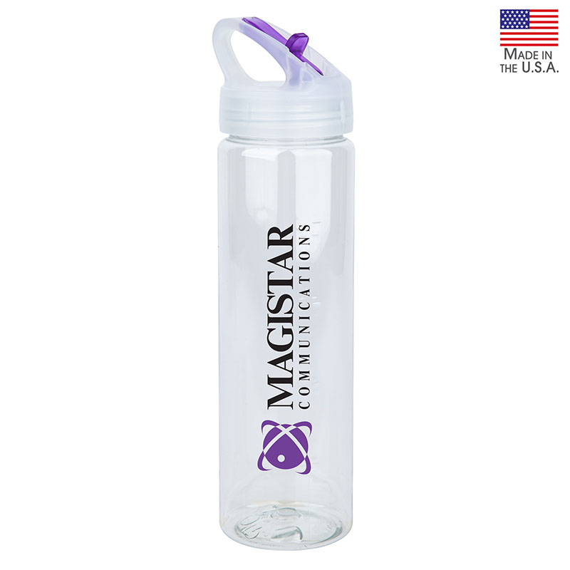 NEWPORT II 25 oz. PET Bottle with Flip Spout 1