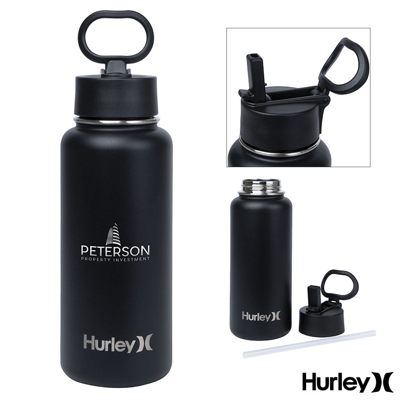 Hurley Oasis 32 oz. Vacuum Insulated Water Bottle 1 Hurley Oasis 32 oz. Vacuum Insulated Water Bottle 1