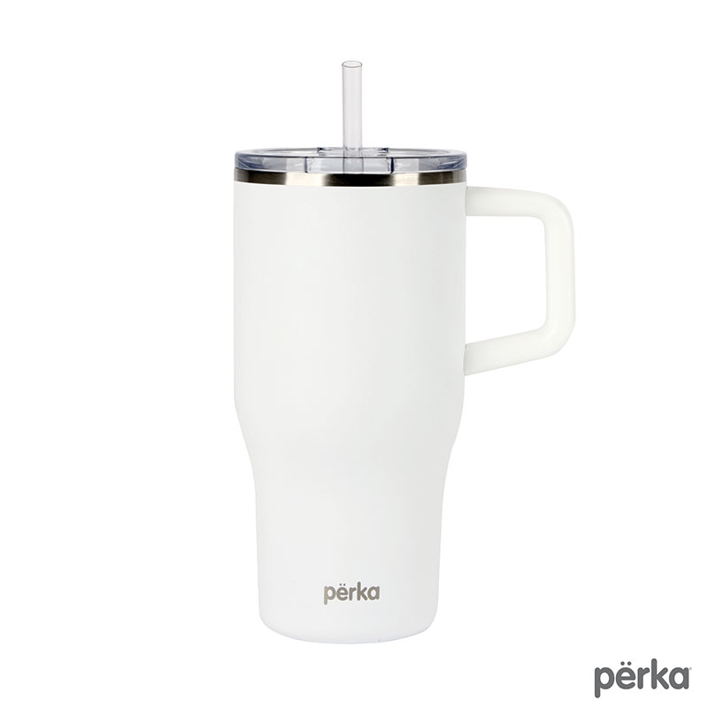 Perka Myrton 20 oz. Double Wall, Recycled Stainless Steel Travel Mug 1