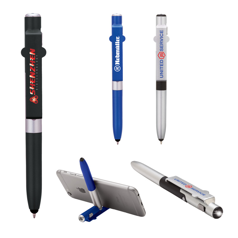 Madison 4-in-1 Ballpoint Pen / LED / Phone Stand / Stylus 1