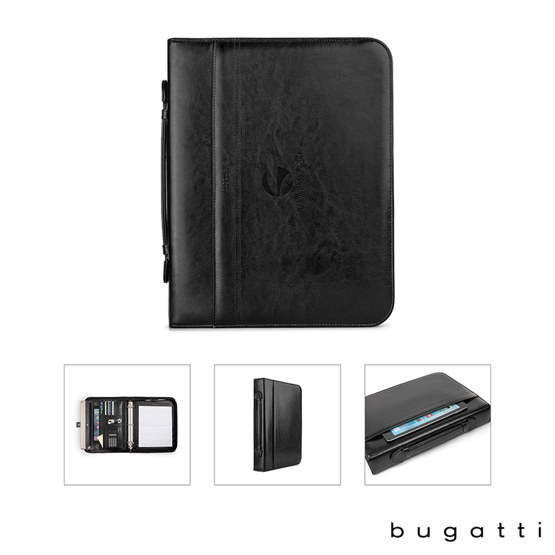 Bugatti 3-Ring Binder Padfolio 1 Bugatti 3-Ring Binder Padfolio 1