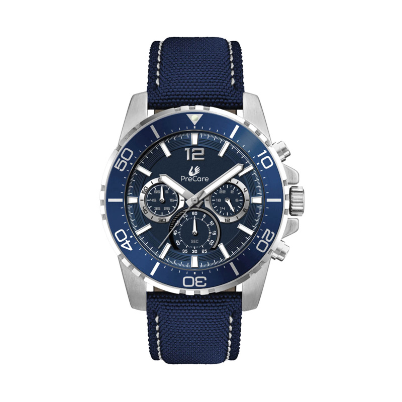 44mm, Silver Metal Case, Bl Bezel, Chrono Mvt 1 44mm, Silver Metal Case, Bl Bezel, Chrono Mvt 1