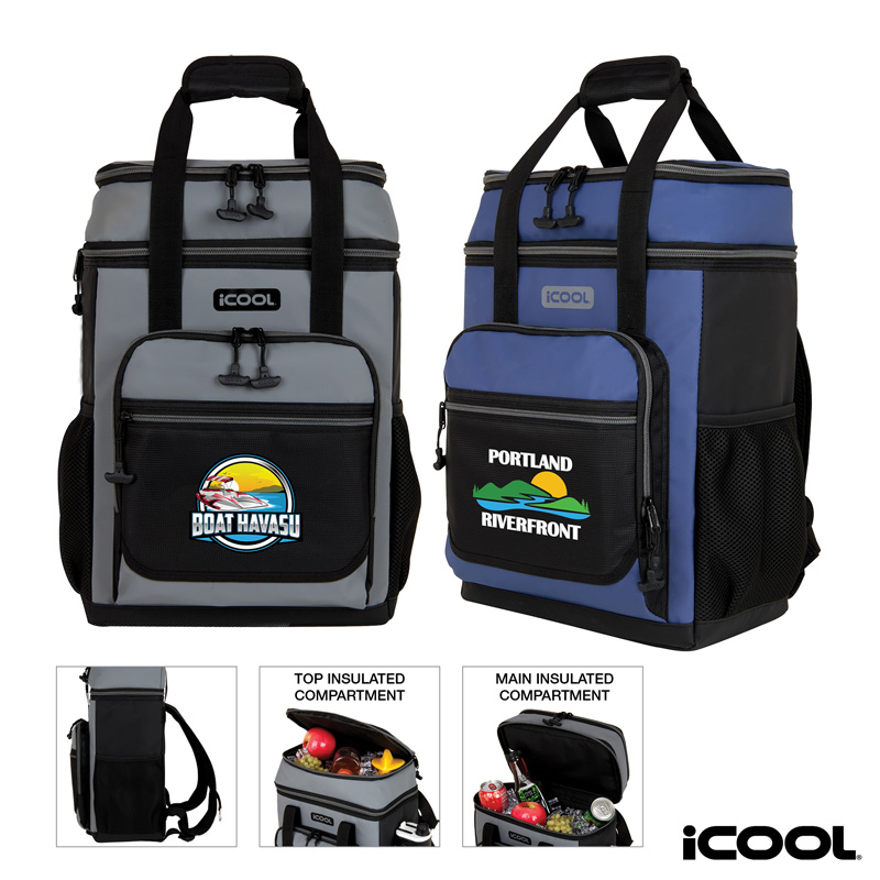 iCOOL 24-Can Pinecrest Cooler Backpack 1 iCOOL 24-Can Pinecrest Cooler Backpack 1