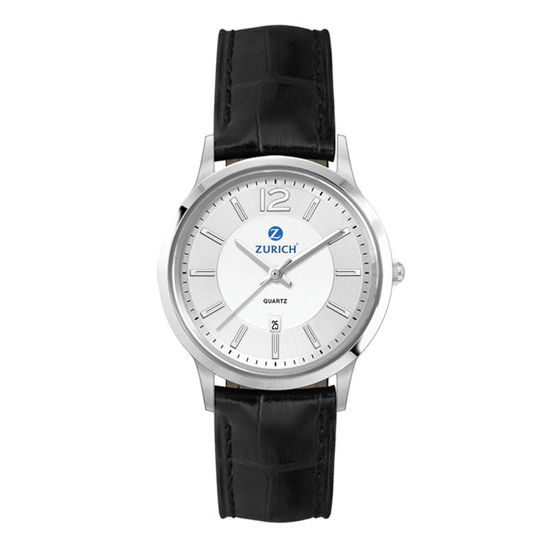 Wc4215 22mm Steel Silver Case, 3 Hand Mvmt, Silver Dial, Dte Display, Leather Strap, Flat Mineral Cr 1 Wc4215 22mm Steel Silver Case, 3 Hand Mvmt, Silver Dial, Dte Display, Leather Strap, Flat Mineral Cr 1