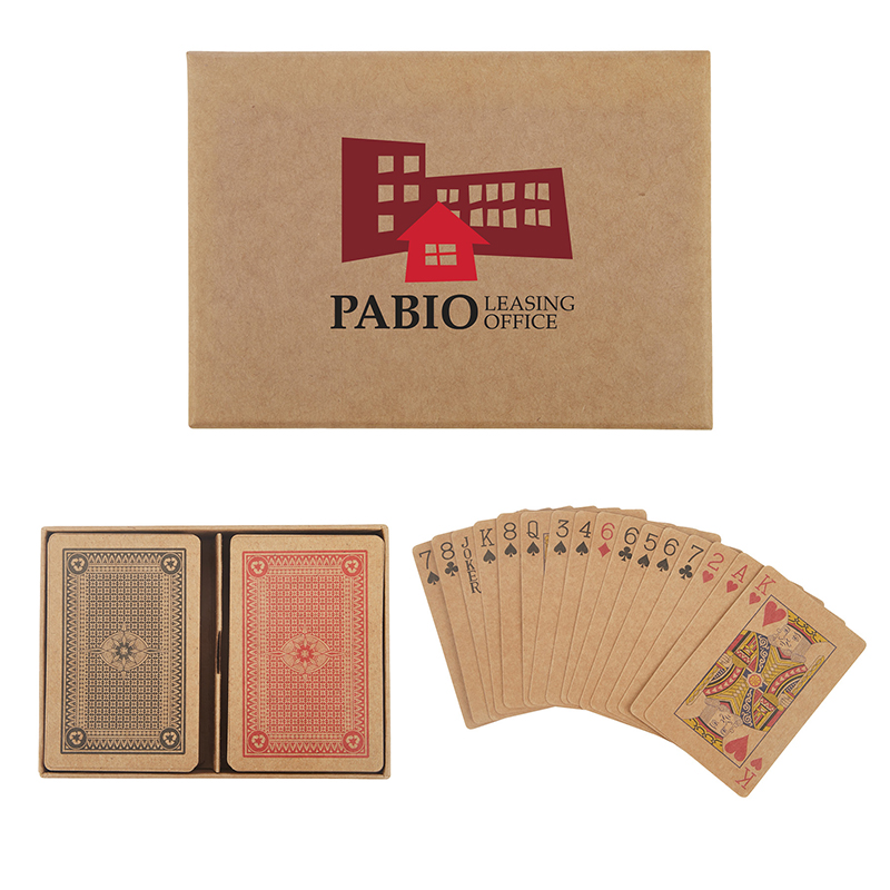 Jack 2-Pack Kraft Paper Playing Card Set 1 Jack 2-Pack Kraft Paper Playing Card Set 1