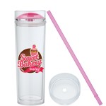 Jomocha 16 oz. Double Lid Hot / Cold Tumbler - Pink Jomocha 16 oz. Double Lid Hot / Cold Tumbler - Pink