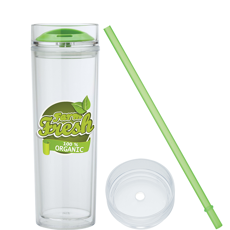 Jomocha 16 oz. Double Lid Hot / Cold Tumbler 1