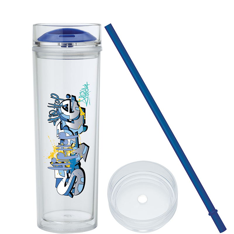 Jomocha 16 oz. Double Lid Hot / Cold Tumbler 1