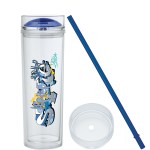 Jomocha 16 oz. Double Lid Hot / Cold Tumbler - Blue Jomocha 16 oz. Double Lid Hot / Cold Tumbler - Blue
