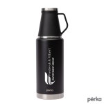 Perka Rover 51 oz. Double Wall, Stainless Steel Growler w/ Cup 2 Perka Rover 51 oz. Double Wall, Stainless Steel Growler w/ Cup 2