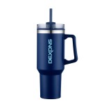 Connor 40 oz. Steel/PP Liner Travel Mug - Navy Connor 40 oz. Steel/PP Liner Travel Mug - Navy