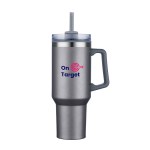 Connor 40 oz. Steel/PP Liner Travel Mug - Black Connor 40 oz. Steel/PP Liner Travel Mug - Black