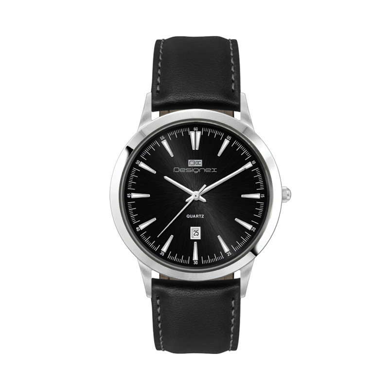43mm Ss Silver Case, 3-Hand Mvt, Dte 1 43mm Ss Silver Case, 3-Hand Mvt, Dte 1